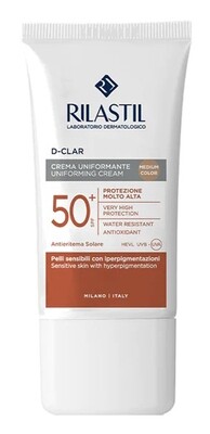 Rilastil Sun System D-Clar - Crema Uniformante 50+ - Medium Color - 40ml