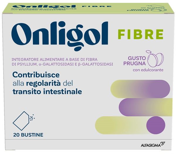 Onligol Fibre - Gusto Prugna - 20 Buste