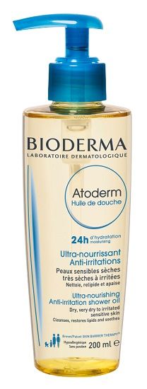 Atoderm Huile De Douche - Olio Doccia Rilipidizzante Lenitivo Anti-Irritazioni - 200ml