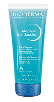 Atoderm Gel Douche - Docchiaschiuma Dolce - Pelle Sensibile Normale O Secca - Viso Corpo - 200 ml