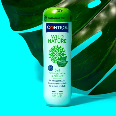 Control Gel Massaggio Wild Nature 3 In 1 - 200 ml