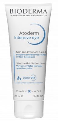 Atoderm Intensive Eye - Trattamento Palpebre Irritate - Struccante Lenitivo Riparatore - 100 ml