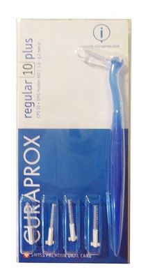 Scovolino Curaprox Regular 10 - 5 Scovolini + Supporto