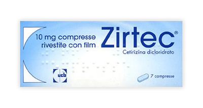 Zirtec 10 mg - 7 Compresse