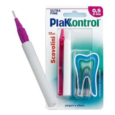 Plakkontrol Minigrip Scovolini 0,5 mm - 10 Scovolini