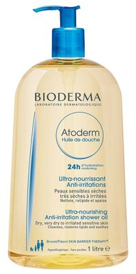 Atoderm Huile De Douche - Olio Doccia Rilipidizzante Lenitivo Anti-Irritazioni - 1 Litro