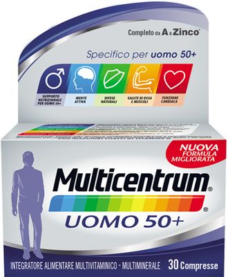 Multicentrum Uomo 50+ - 30 Compresse