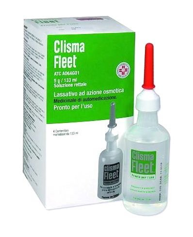 Clisma Fleet Pronto Uso - Soluzione Rettale - 4 Flaconi Monouso