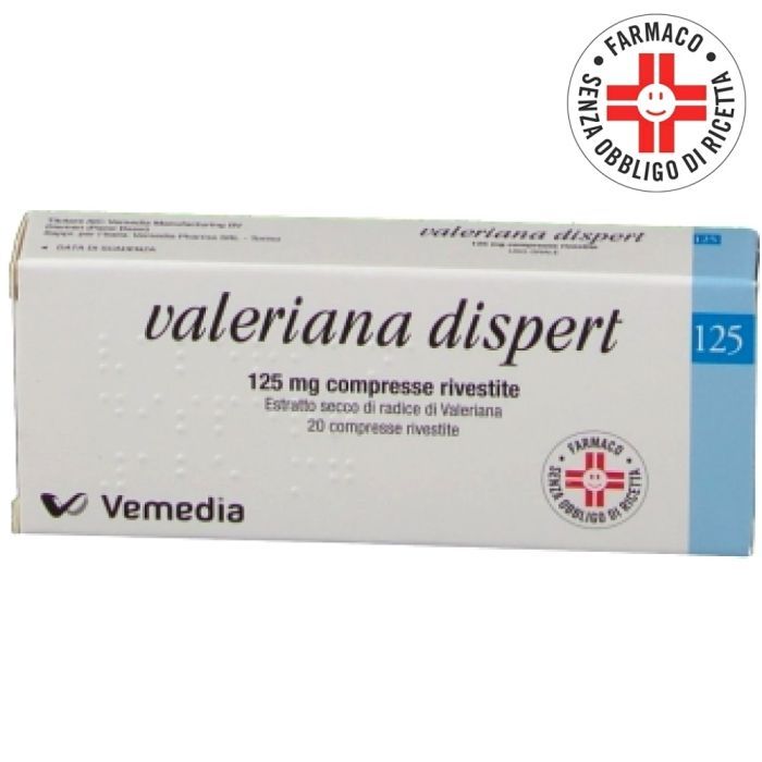 Valeriana Dispert 125 mg - 20 Compresse