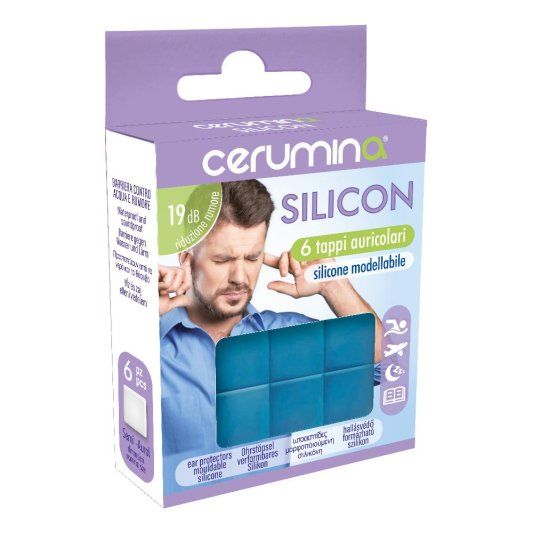 Cerumina Silicon - Silicone Modellabile - 6 Tappi Auricolari