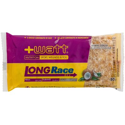 Long Race Barretta Energetica - Gusti Vari - Cocco - Limone - +Watt - 1 Barretta
