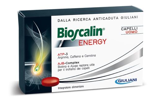 Bioscalin Energy Uomo - Favorisce La Forza Dei Capelli - 60 Compresse