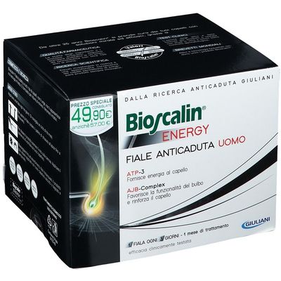 Bioscalin Energy Uomo Fiale Anticaduta - 10 Fiale