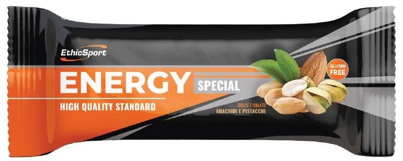 Energy Special - Etich Sport - Barretta Energetica - Dolce Salato - Gusto Arachidi e Pistacchio - 1 Barretta