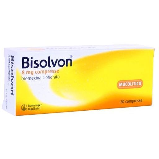 Bisolvon Mucolitico 8 Mg - 20 Compresse