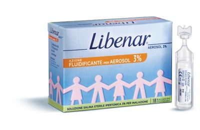 Libenar Aerosol 3% Ipertonica - 18 Flaconcini Monodose