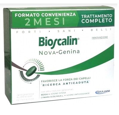Bioscalin Nova Genina - 2 Mesi Trattamento - 60 Compresse