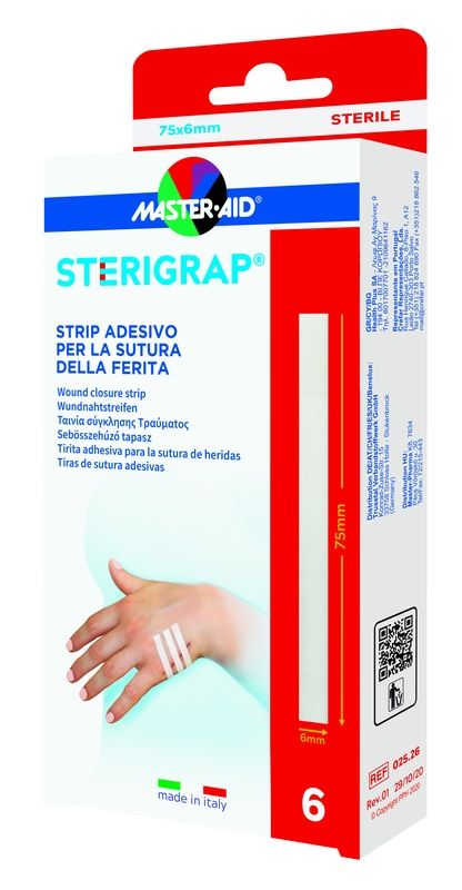 M-Aid Sterigrap Strip Ad 75 X 6mm