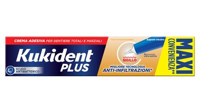Kukident Plus Barriera Anti Cibo 57g