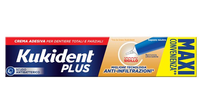 Kukident Plus Barriera Anti Cibo 57g