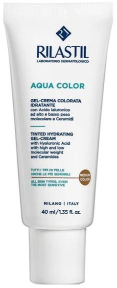 Rilastil Aqua Color Gel Crema Colorata - Medium - 40ml