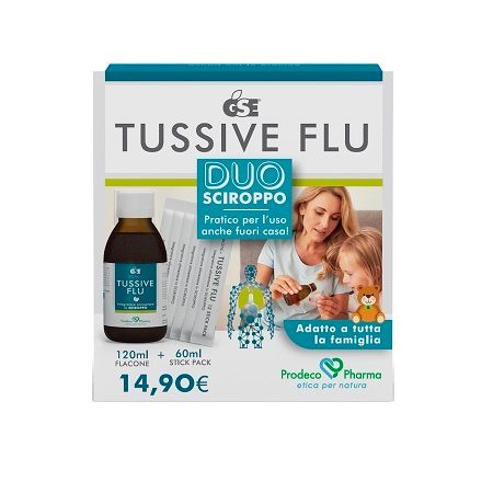 Gse Tussive Flu Duo Fl + 6stick