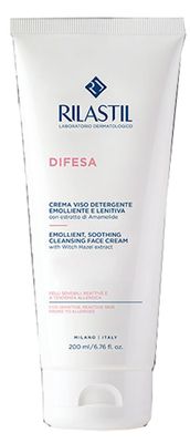 Rilastil Difesa Crema Viso Detergente Emolliente Lenitiva - 200ml