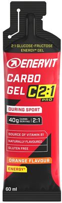 Enervit C2:1 Carbo Gel Orange - 1 Gel Energetico 60ml
