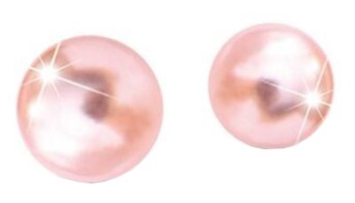 Medical Jewels 391 Orecchino Lobo Rosa