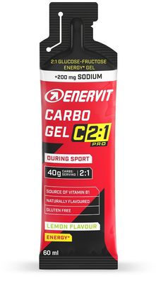 Enervit C2:1 Carbo Gel Lemon +200mg Sodio - 1 Gel Energetico