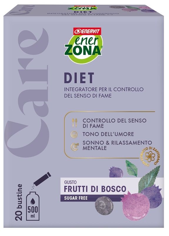 Enerzona Care Diet Frutti Di Bosco - 20 Buste