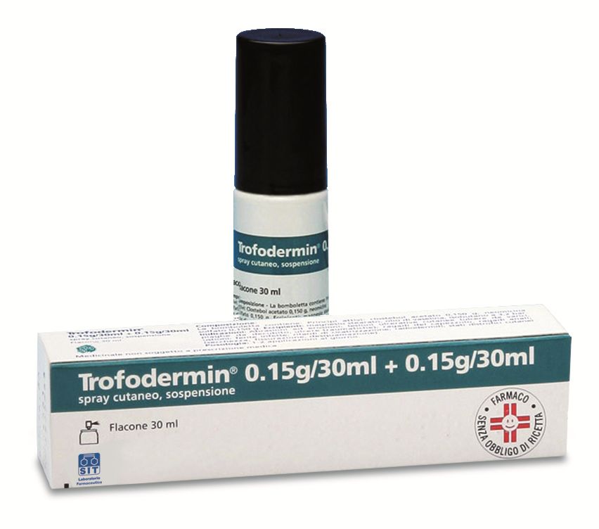 Trofodermin Spray Cutaneo Sospensione - 30 ml