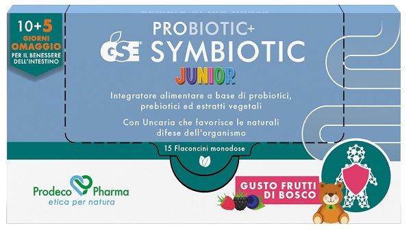 Probiotic+ GSE Symbiotic Junior - 15 Flaconcini