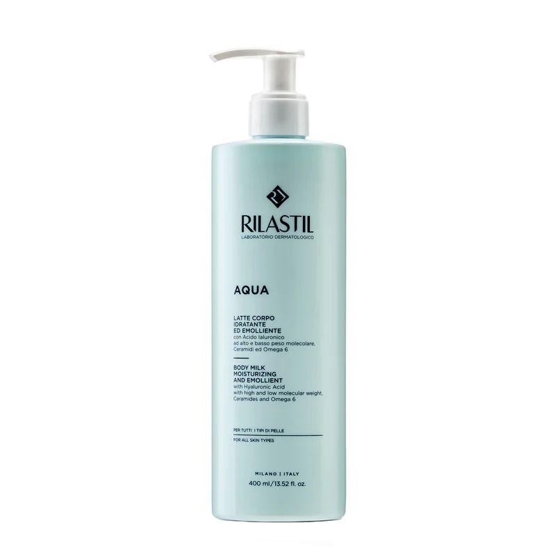 Rilastil Aqua Latte Corpo Idratante Ed Emolliente - 400ml
