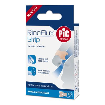 Rinoflux Cerotto Nasale Strip Xl - 10 Cerotti