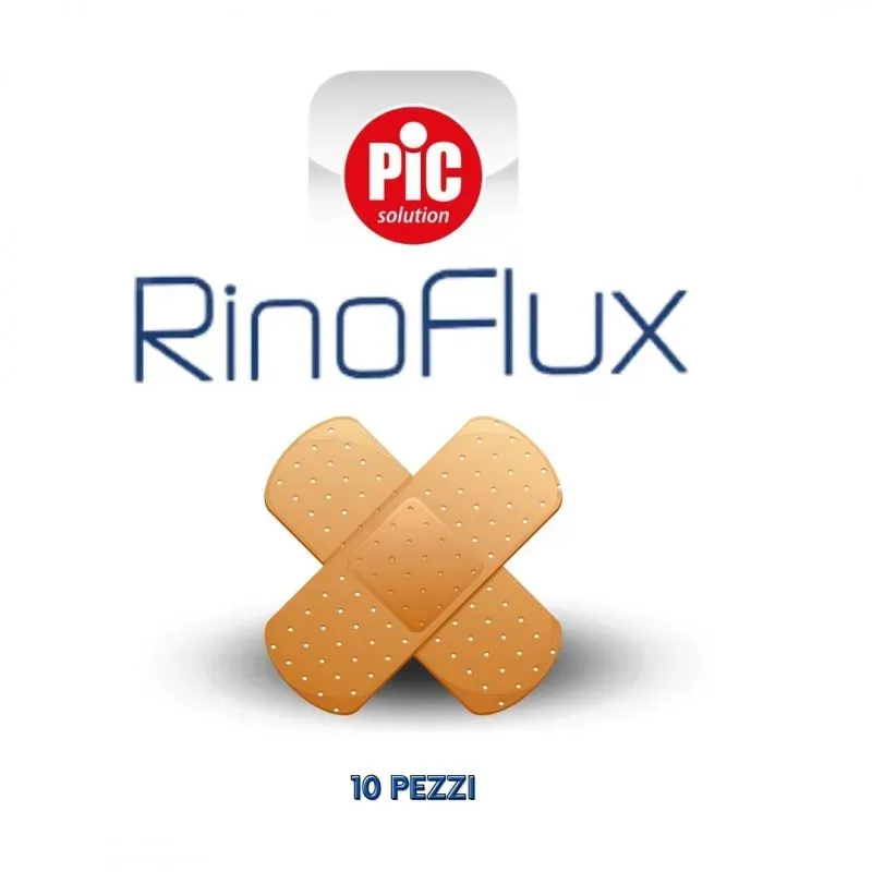 Rinoflux Cerotto Nasale Strip Xl - 10 Cerotti