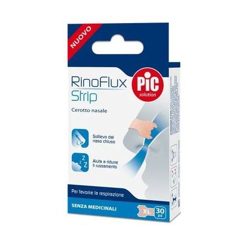 Rinoflux Cerotto Nasale Strip Xl - 30 Cerotti