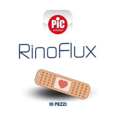 Rinoflux Cerotto Nasale Strip Standard - 10 Cerotti