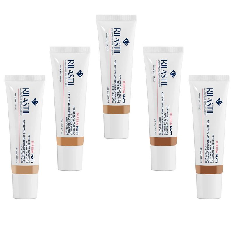 RILASTIL DIFESA FONDOTINTA CORRETTORE LENITIVO ALTA TOLLERABILITà - 30 ML - COLORE 01 - 02 - 03 - 04 - 05