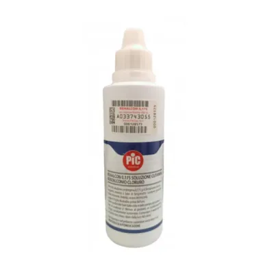 Benalcon 0,175% Soluzione Cutanea - Benzalconio Cloruro - Flacone 200 ml
