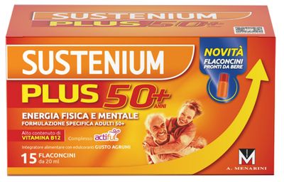 SUSTENIUM PLUS 50+ 15 FLACONCINI