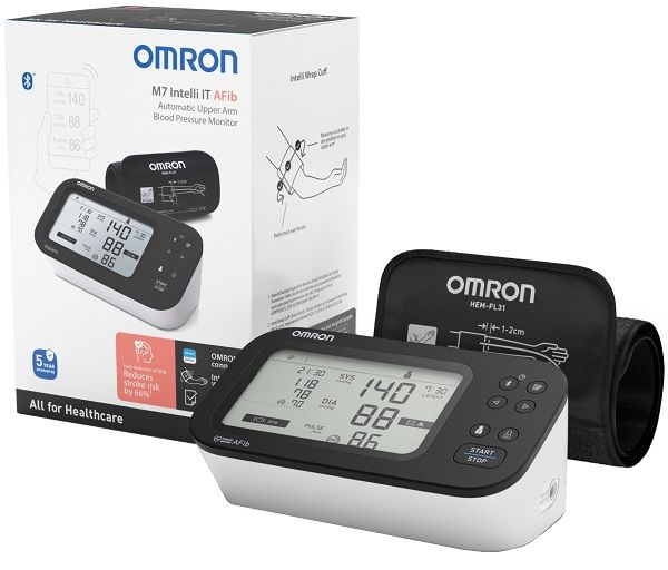 SFIGMOMANOMETRO DA BRACCIO OMRON M7 INTELLI AFIB - Misuratore Di Pressione