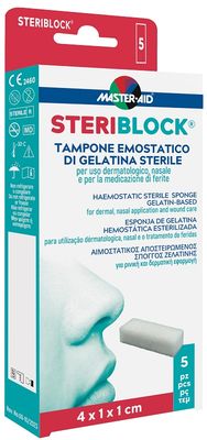 MASTER-AID STERIBLOCK TAMPONE EMOSTATICO - 5 Tamponi