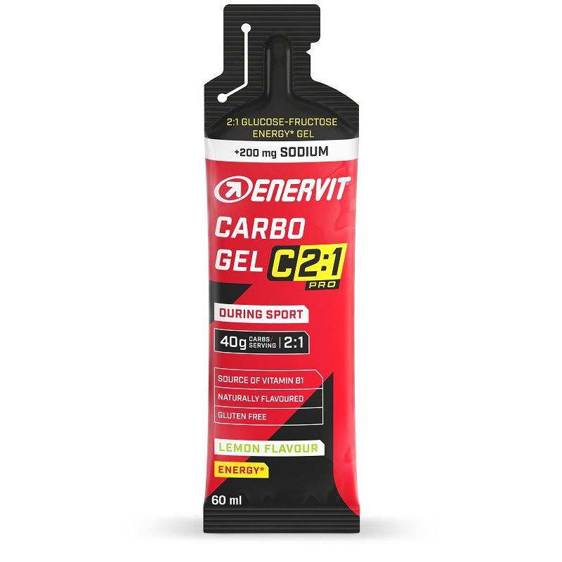 Enervit C2:1 Carbo Gel Lemon +200mg Sodio - 1 Gel Energetico