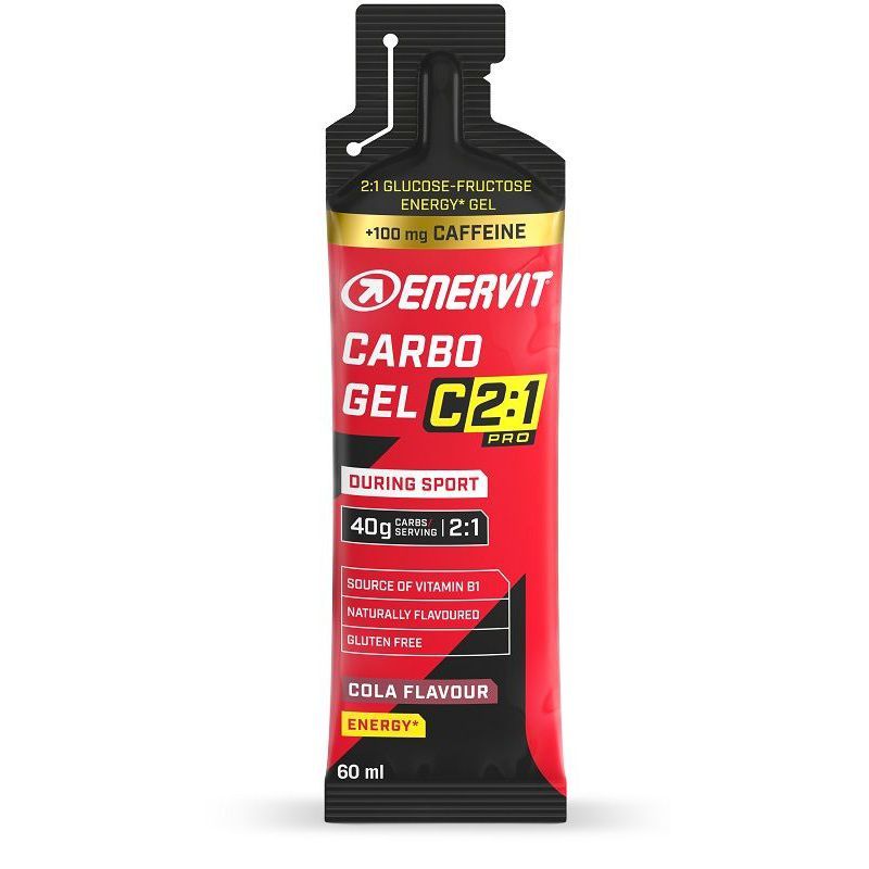 Enervit C2:1 Carbo Gel Cola + 100 Mg Caffeina - 1 Gel Energetico