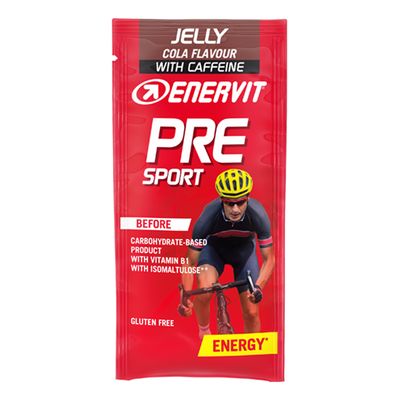 Enervit Pre Sport - Gelatina Gusto Cola - Con Caffeina - 1 Gelatina