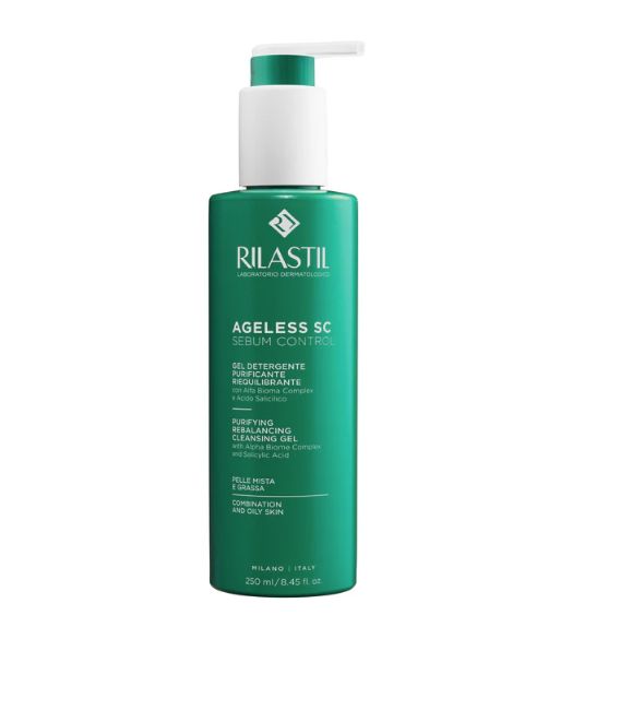 RILASTIL AGELESS SC SEBUM CONTROL GEL DETERGENTE PURIFICANTE RIEQUILIBRANTE 250 ML
