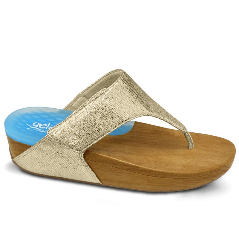 Ciabatta Infradito Gelax Fit 3 Platino Plantare anatomico numeri 37/38 39/40