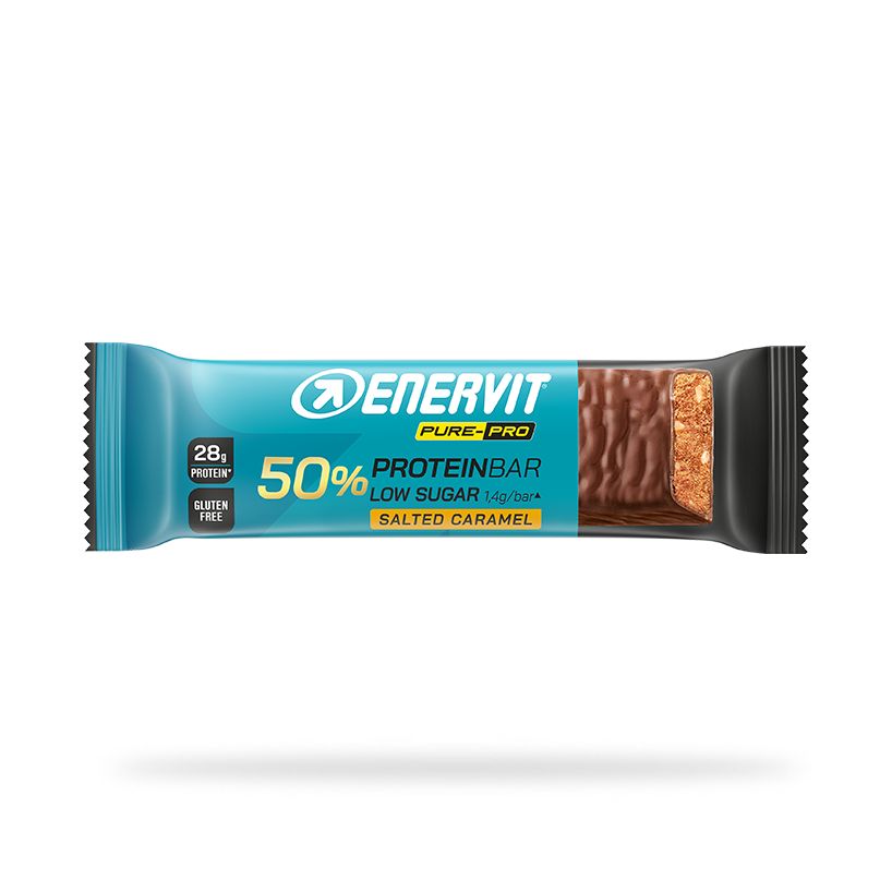 ENERVIT PURE PRO BAR 50% SALTED CARAMEL 55 G - BARRETTA PROTEICA