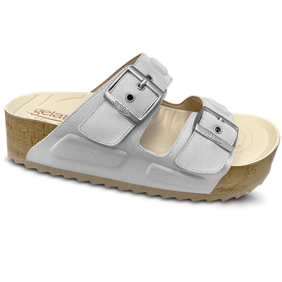 Ciabatta con Zeppa Woodstock Pro 2 Silver Plantare Anatomico numeri 35/36 37/38 39/40